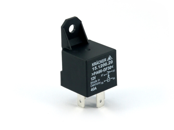 Relay 12V/40A with mounting bracket - ehb electronics Products M04033