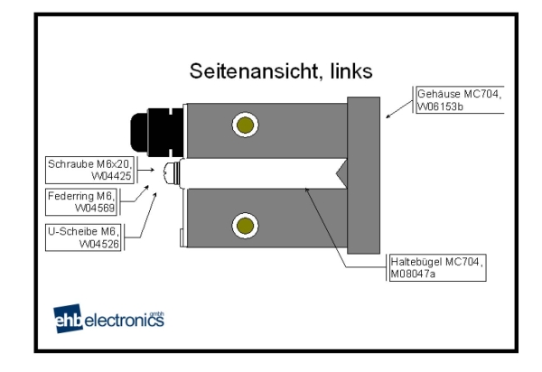 Gehäuse MC 704 mit Blindnietmutter - ehb electronics Produkte W06153c