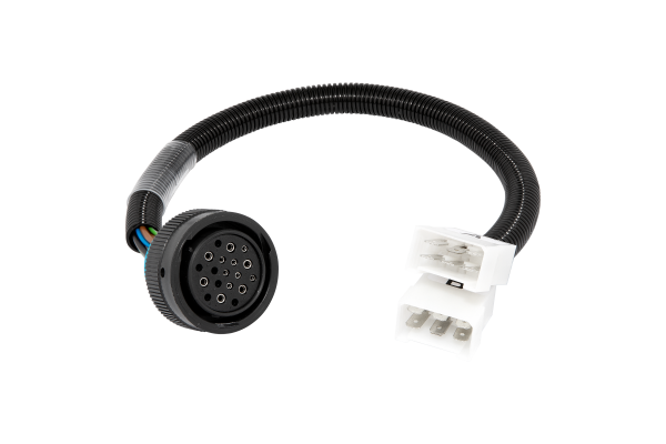 Adapter cable harness HMC960-HMCflex – multi-core connection cable with connectors for electrical interface between HMC960 and HMCflex control systems.